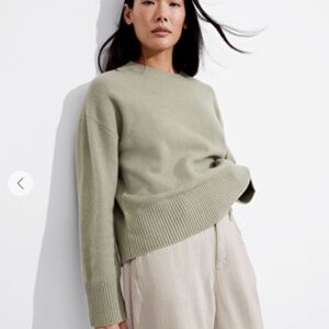 & Other Stories Mint Green Sweater